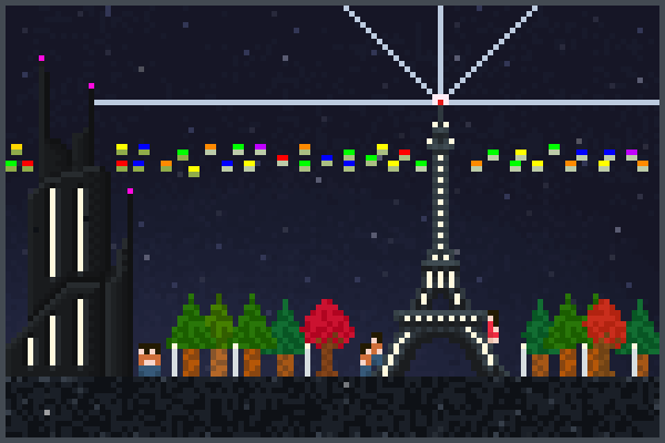 futuro paris Pixel Art