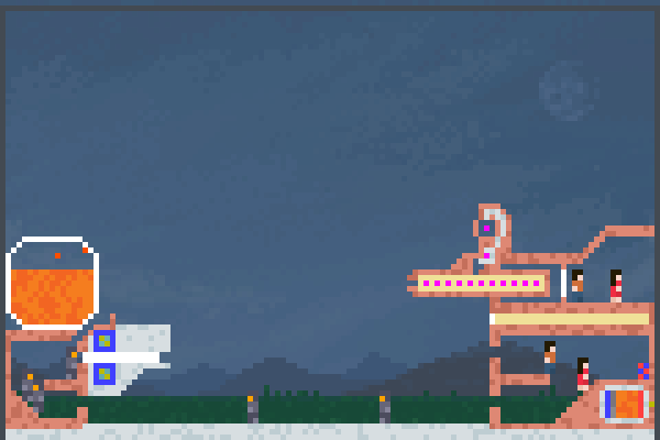 robot cannon! Pixel Art