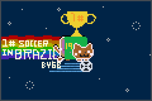 Nyan travil 3 Pixel Art