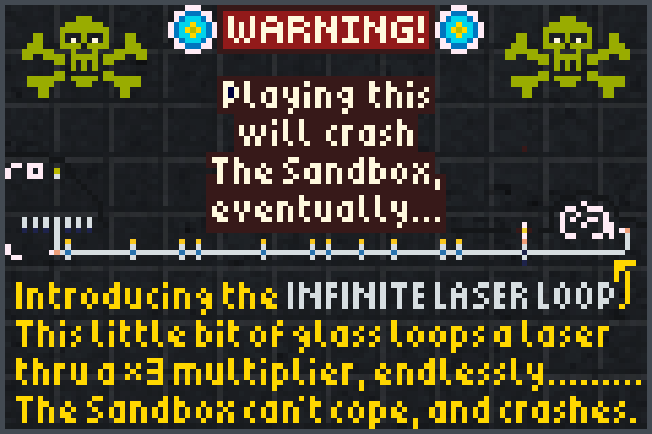 LASER CRASH! Pixel Art