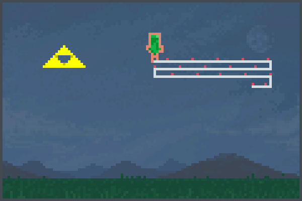 Link Zelda Song Pixel Art