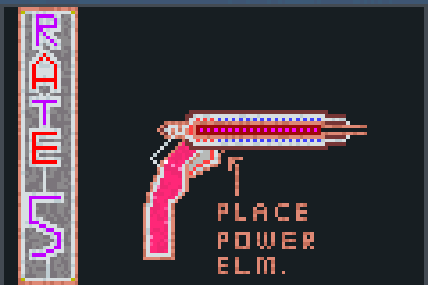 Fire Riffle Pixel Art