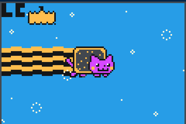 Hall.Nyan Pixel Art