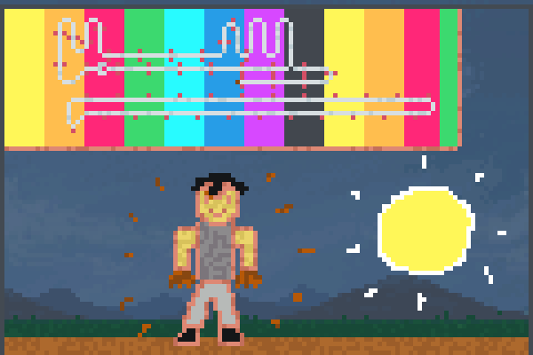 happy joy tune Pixel Art