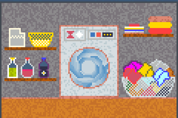 lavage Pixel Art