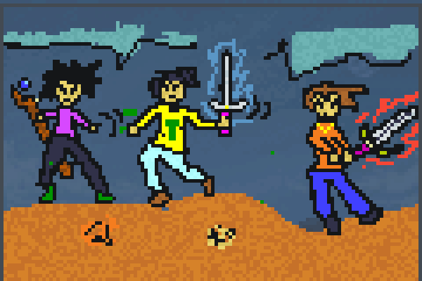 Brave Pixel Art