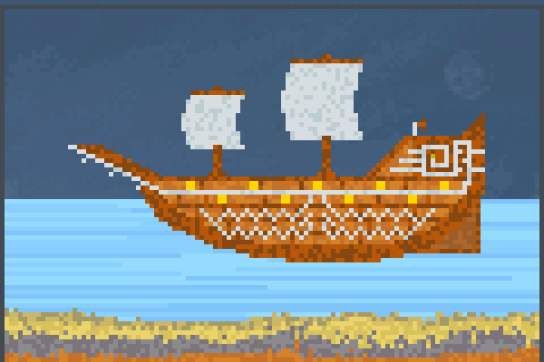 AJs Ship Mark 2 Pixel Art