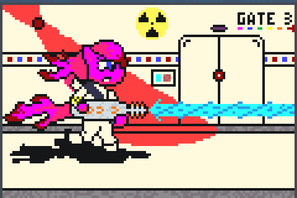 pink blaze impr Pixel Art