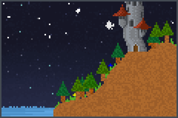 MountainCastle Pixel Art