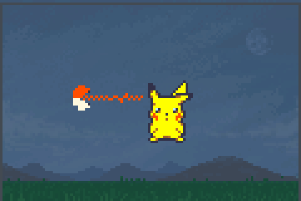 Pikachu Pixel Art