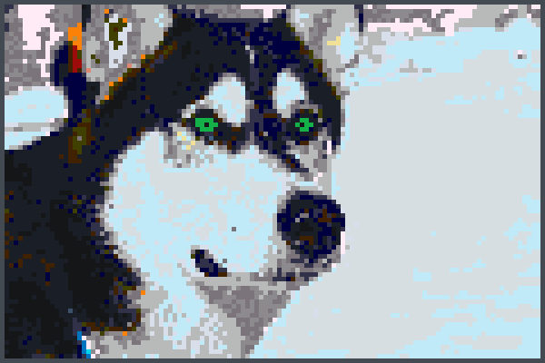 lolo620620 wolf Pixel Art