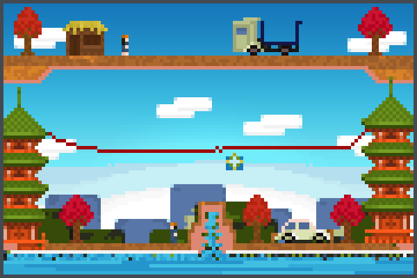 Swag Village Pixel Art