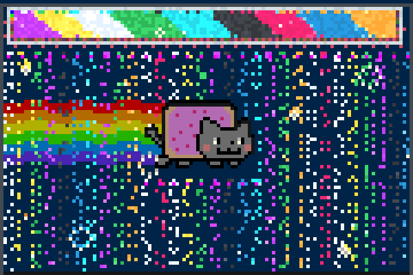 NYANCATSONGYAY! Pixel Art