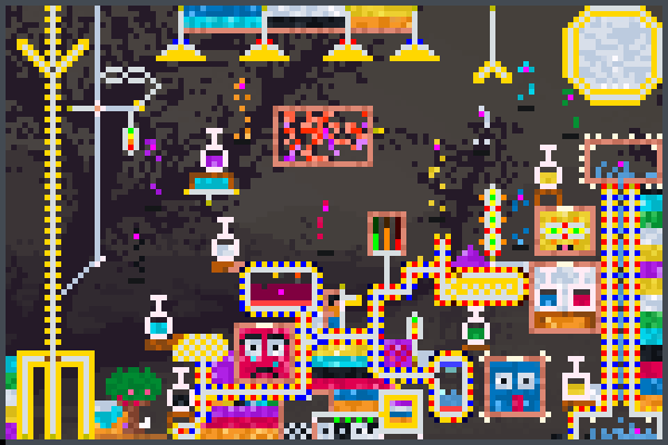 tunnel of life3 Pixel Art