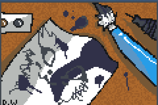 Inspired...     Pixel Art