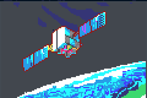 Satalight Pixel Art