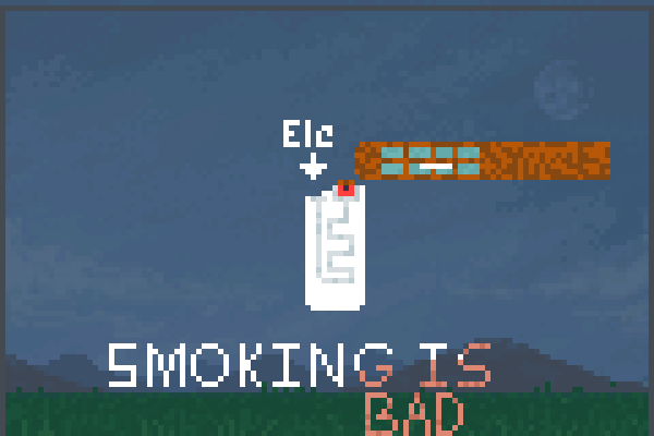 smoking Pixel Art