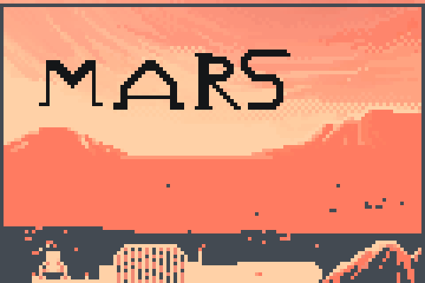  mars one Pixel Art