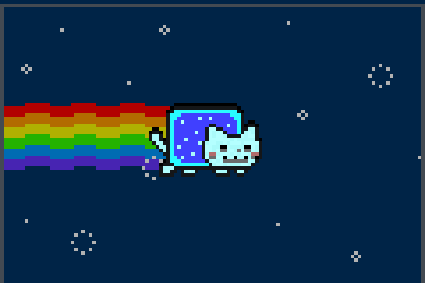 nyan ice Pixel Art