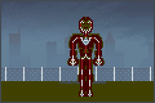 IronManMark42 Pixel Art