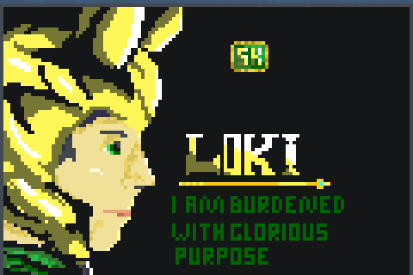 !LOKI,D! SK Pixel Art