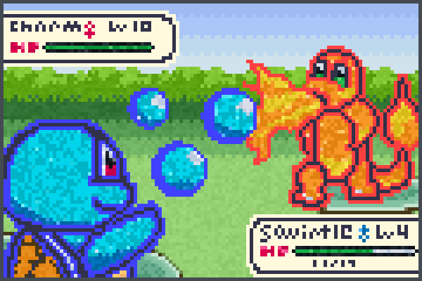 Battle on! Pixel Art