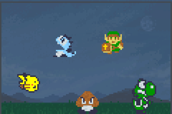 characters Pixel Art