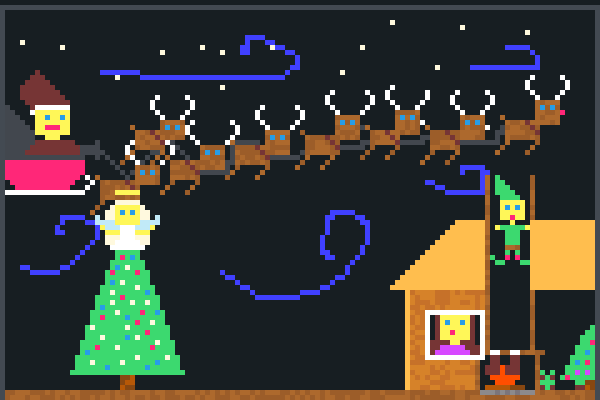 MERRY XMAS!!!! Pixel Art