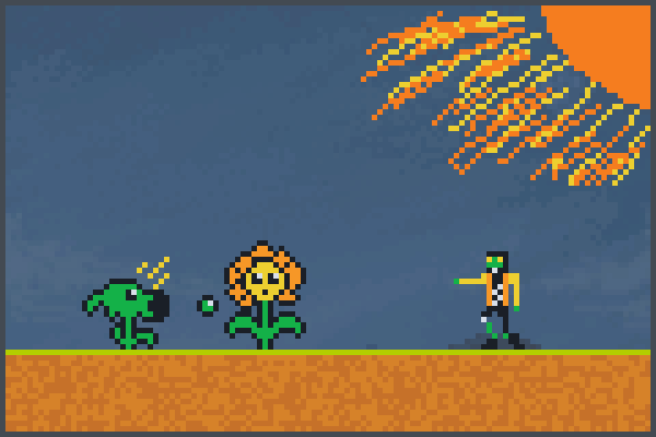 plant crazy Pixel Art