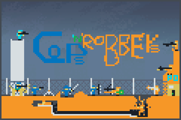 cops vs robbers Pixel Art