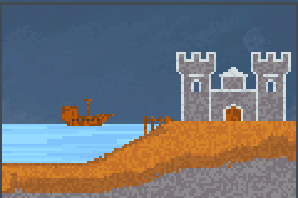 Muh Castle Pixel Art