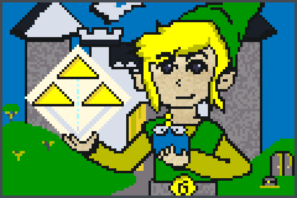 Link The Ultima Pixel Art