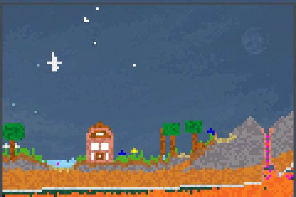 Happv World... Pixel Art