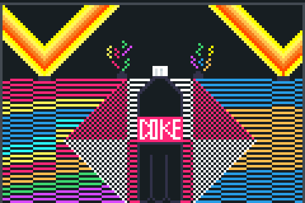 Coke.. Pixel Art