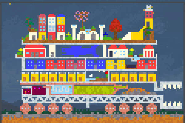 Gulptropolis Pixel Art