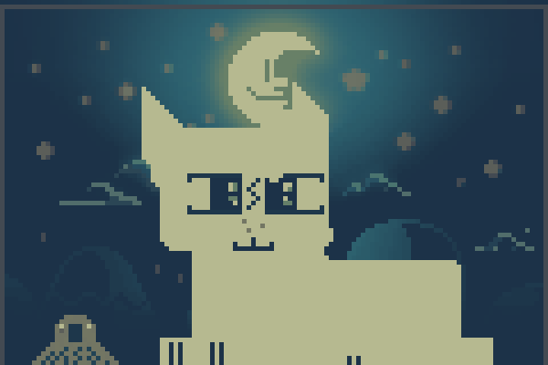 Cat Gaurdian. Pixel Art