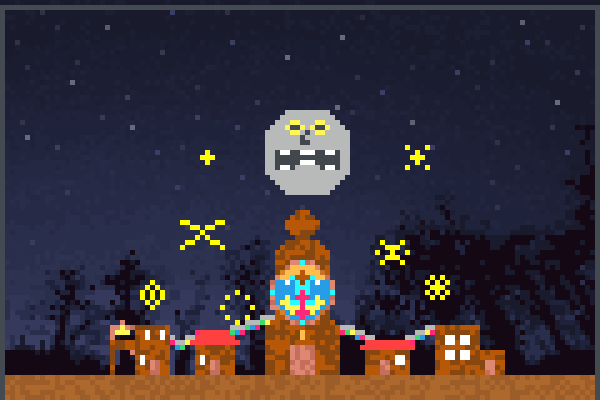 Clock Town Pixel Art