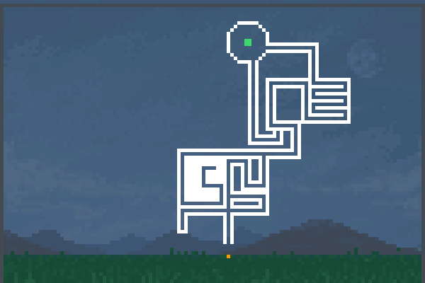 seaking maze Pixel Art