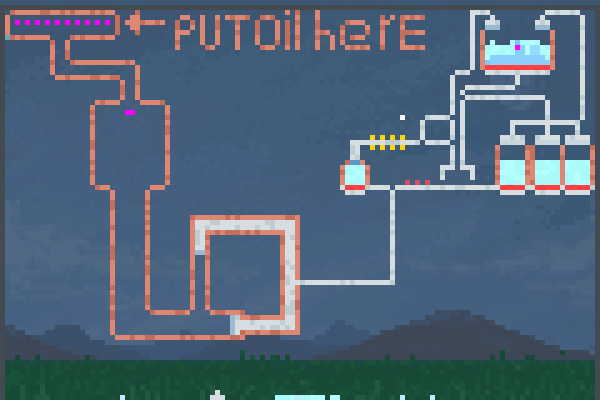 fuel spaceship Pixel Art