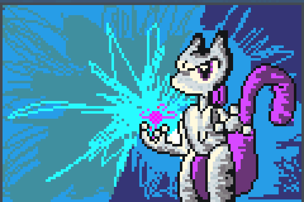 .MEWTWO. Pixel Art