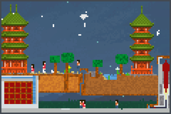 pyongyang base Pixel Art