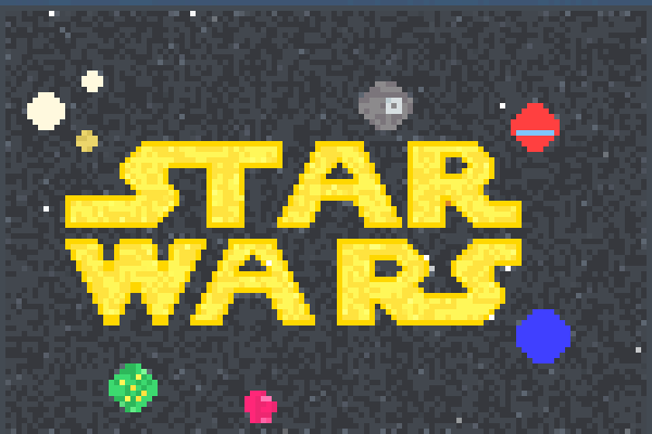 star wars 73476 Pixel Art