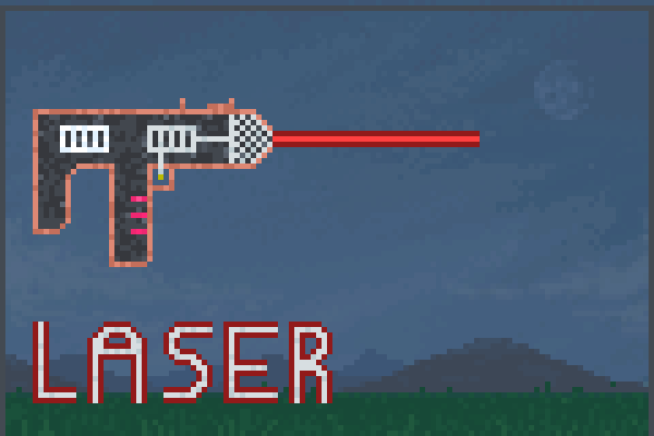 Laser!!! Pixel Art