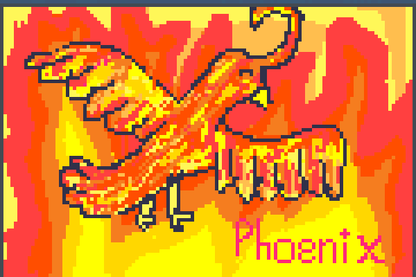 phoenix! Pixel Art