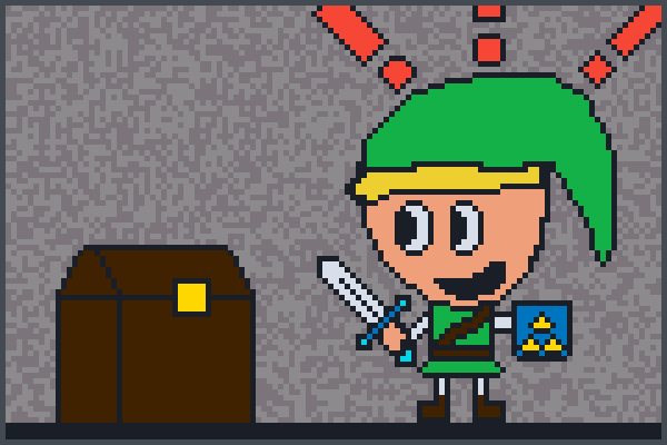 LoZ fan art Pixel Art