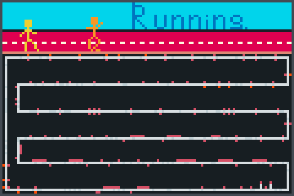 The Race no1 Pixel Art