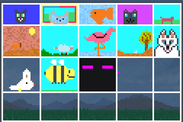 makeone animal! Pixel Art