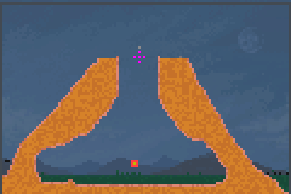 Vulcano by jav Pixel Art