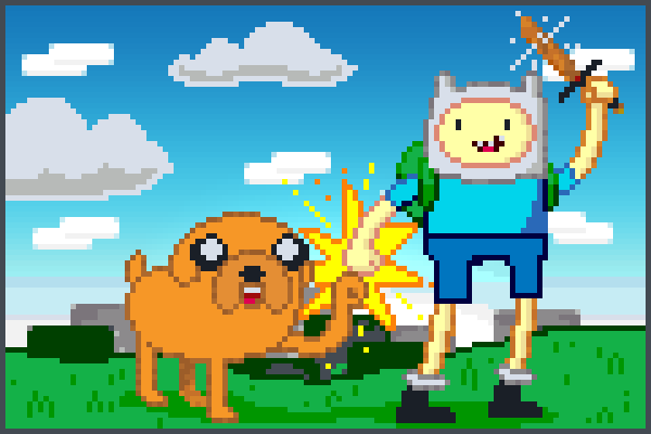 Adventure  Time Pixel Art