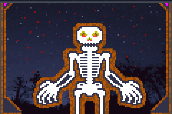 Bonefire Pixel Art